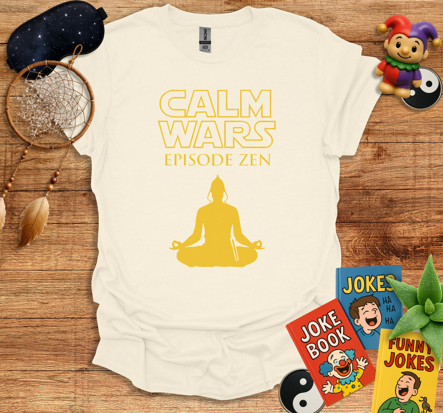 Calm Wars Episode Zen Graphic Tee Shirt product