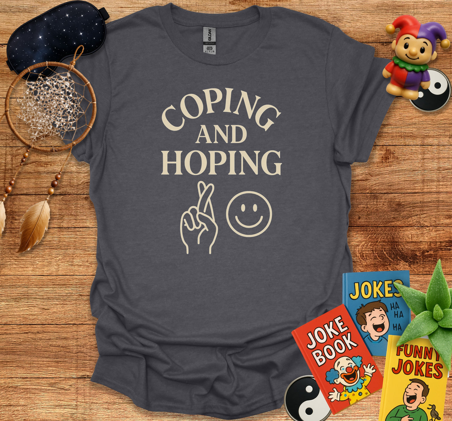 Coping and Hoping Comfortable Stylish Tee product