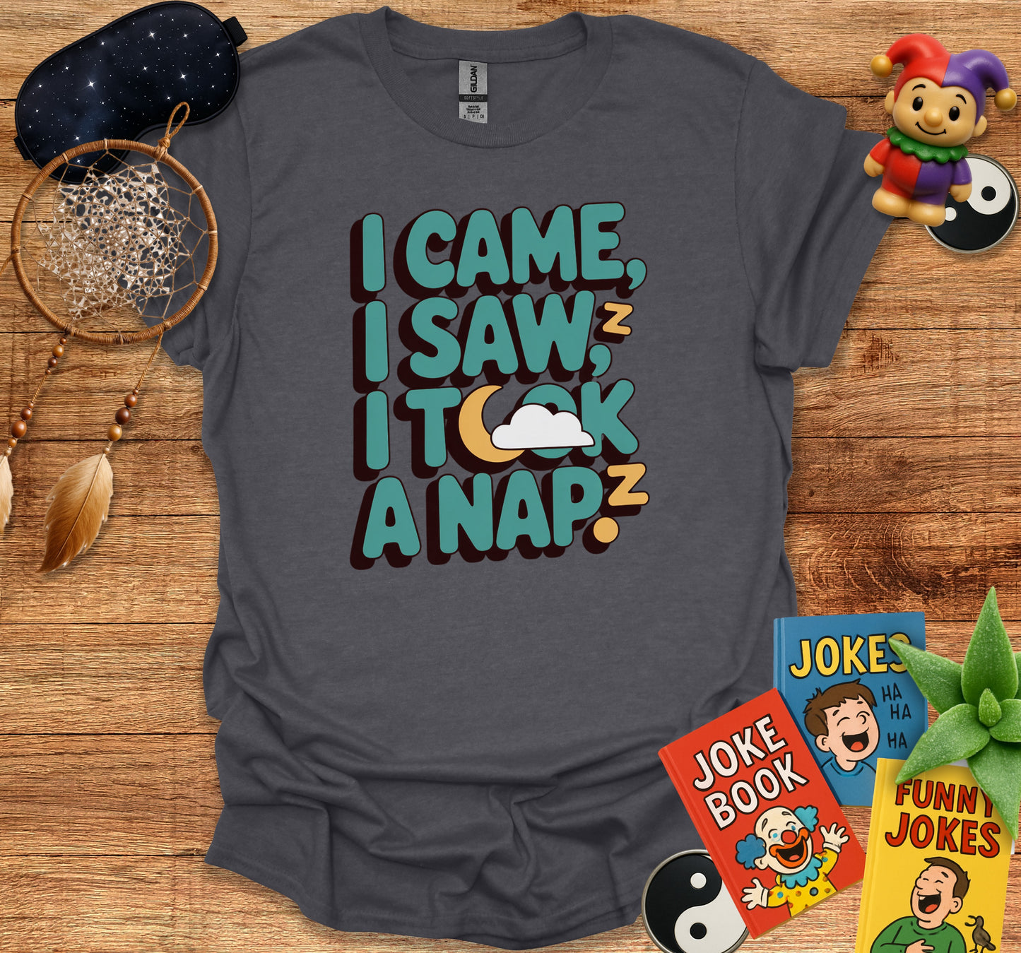 I Came I Saw I Took A Nap Graphic T-Shirt product