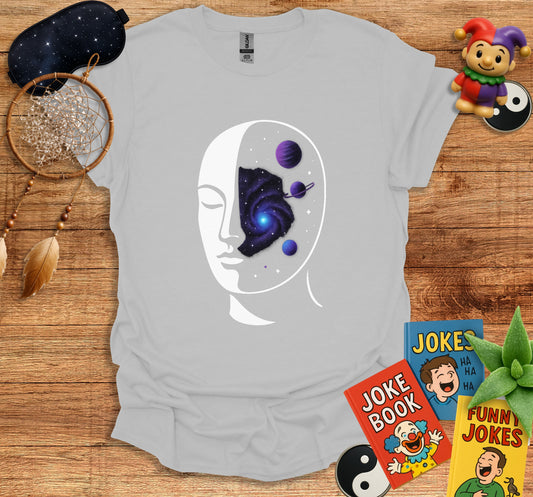 Cosmic Head Design Graphic Tee Shirt product type