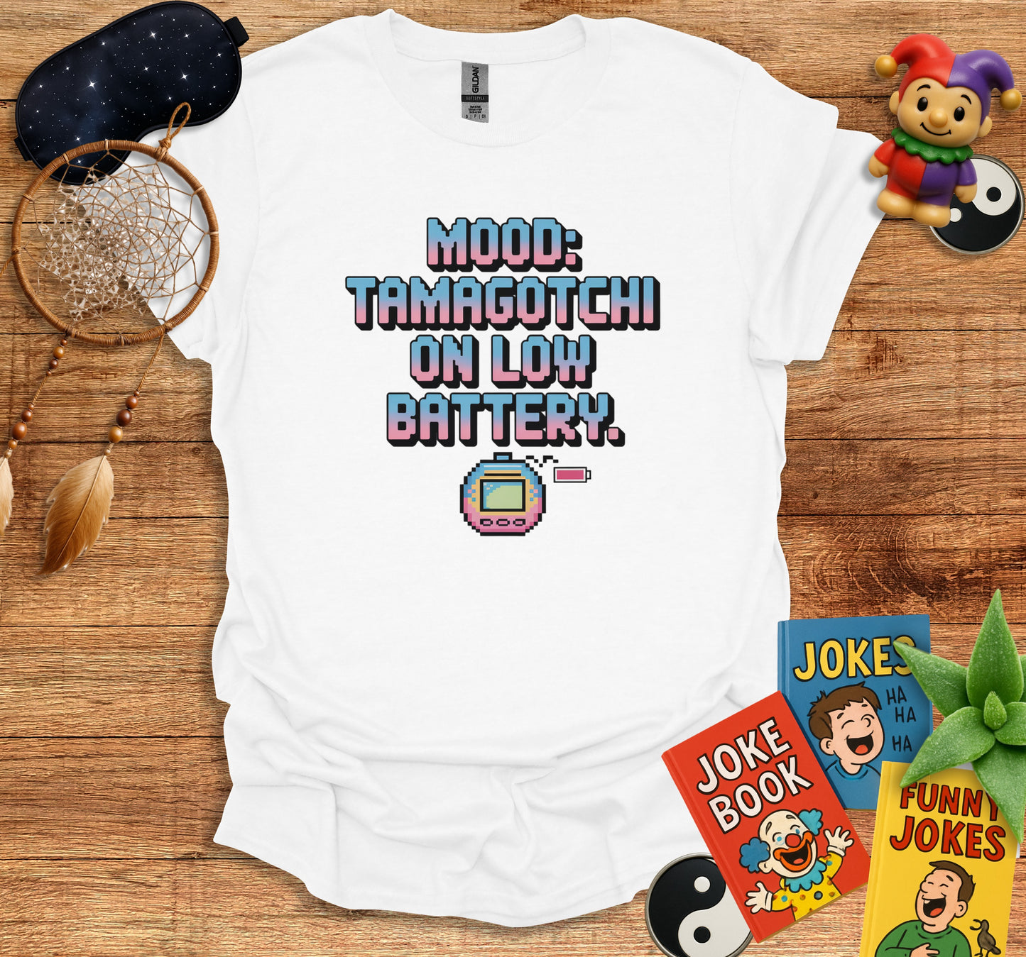 Mood Tamagotchi On Low Battery Shirt product