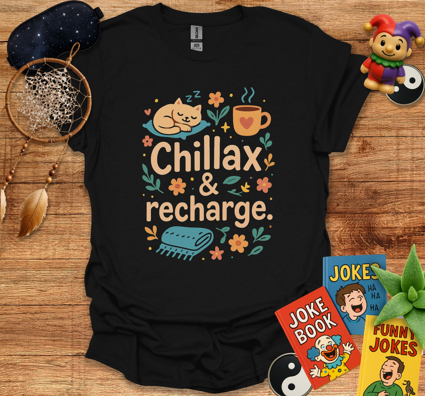 Chillax and Recharge Cat Coffee Relaxation product