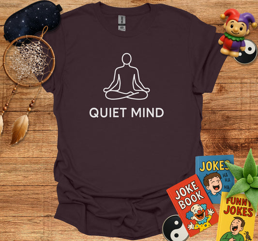 Quiet Mind Yoga Meditation Graphic Tee product