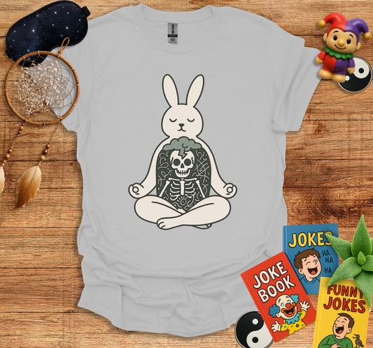 Meditative Bunny with Internal Skeleton Shirt product