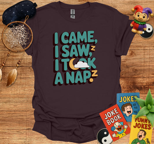 I Came I Saw I Took A Nap Funny Shirt product