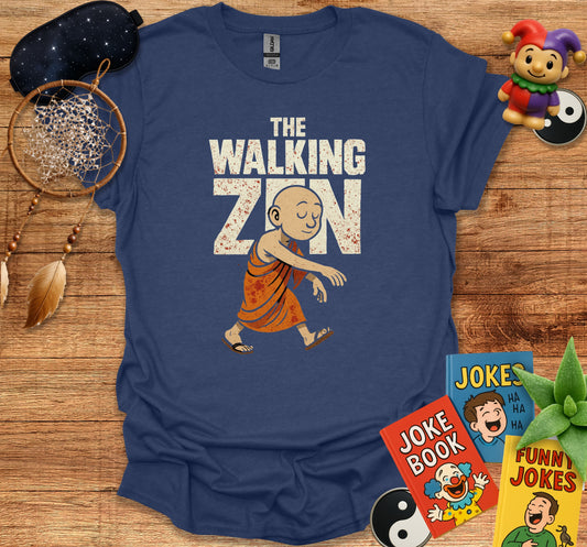The Walking Zen Graphic Design Tee Shirt product