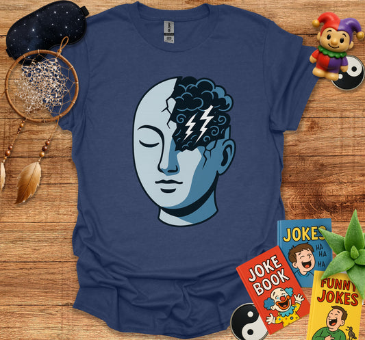 Lightning Brain Design Unique Graphic Shirt product