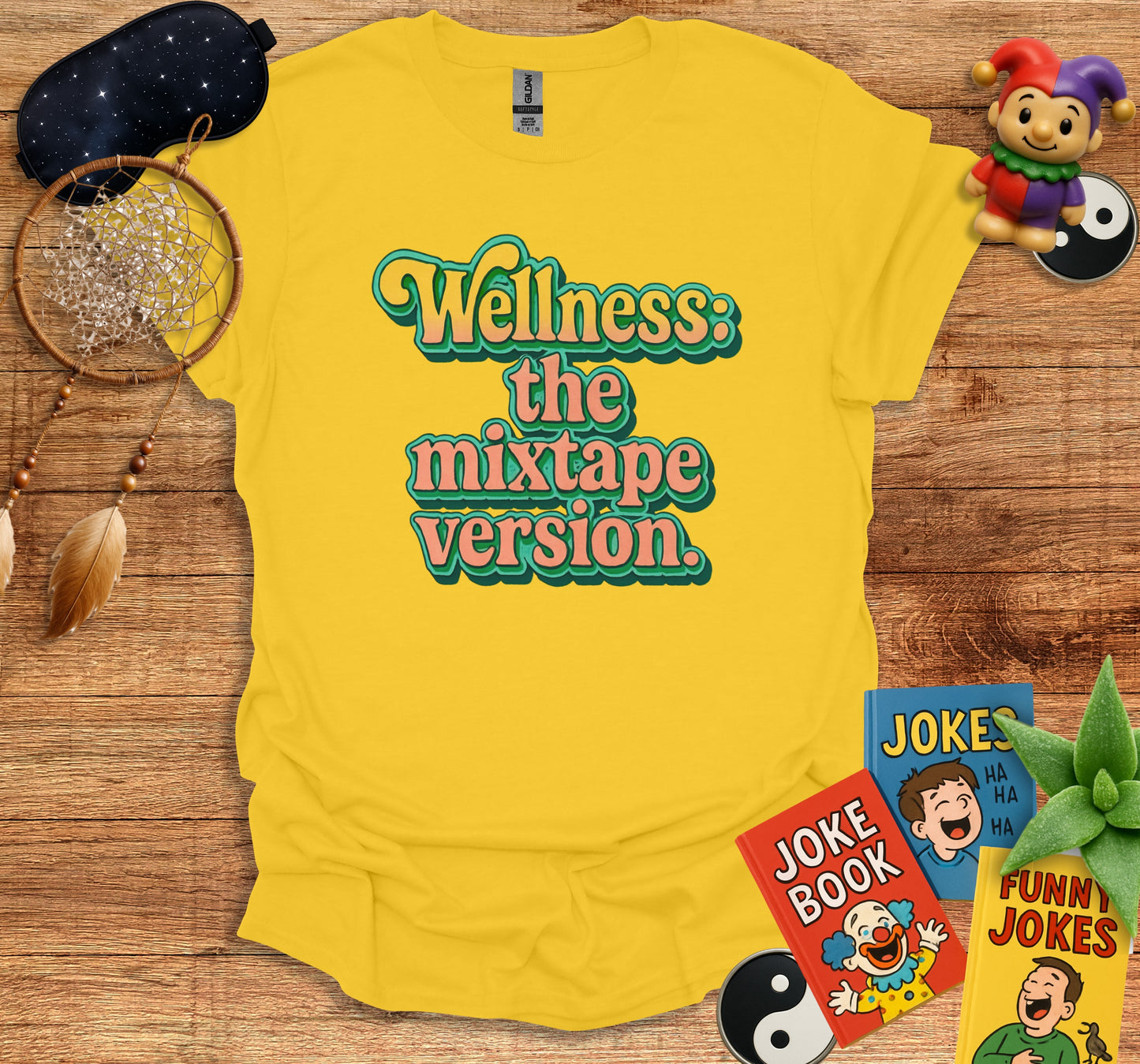 Wellness The Mixtape Version Statement Tee product type