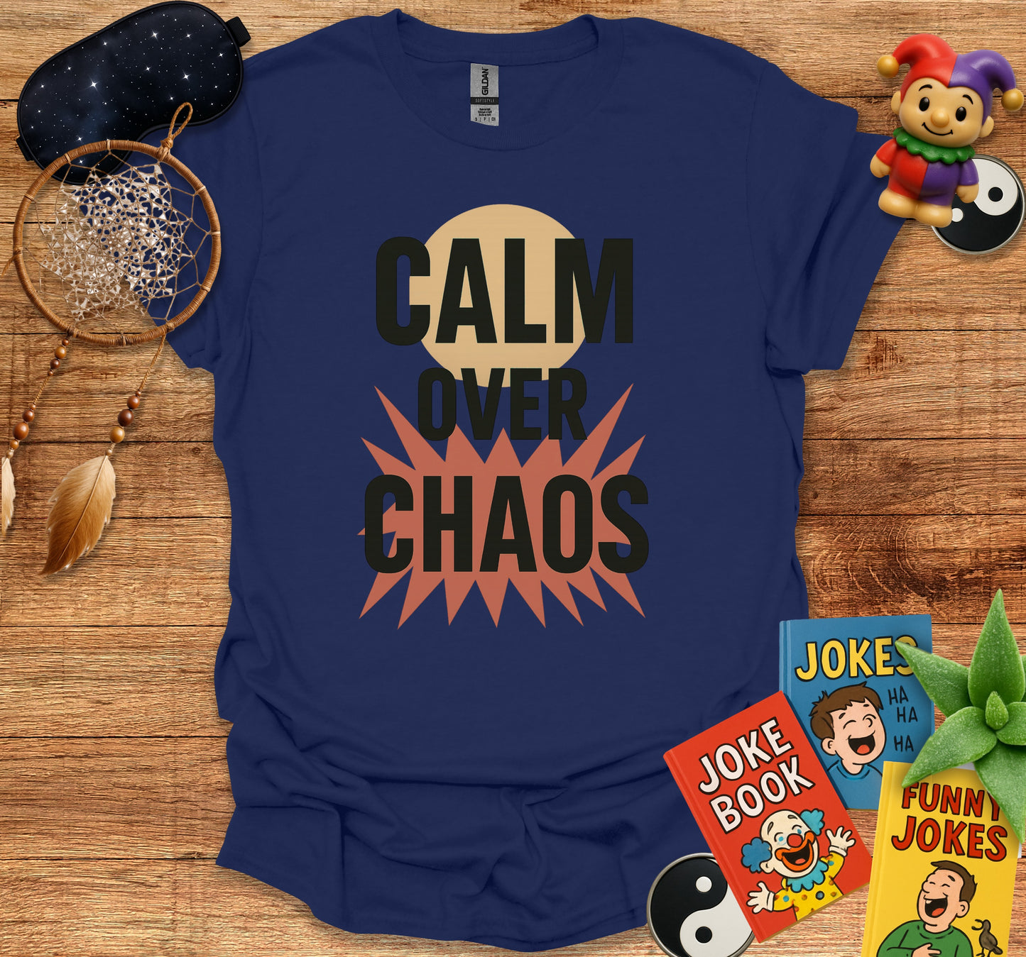 Calm Over Chaos Graphic T-shirt product type