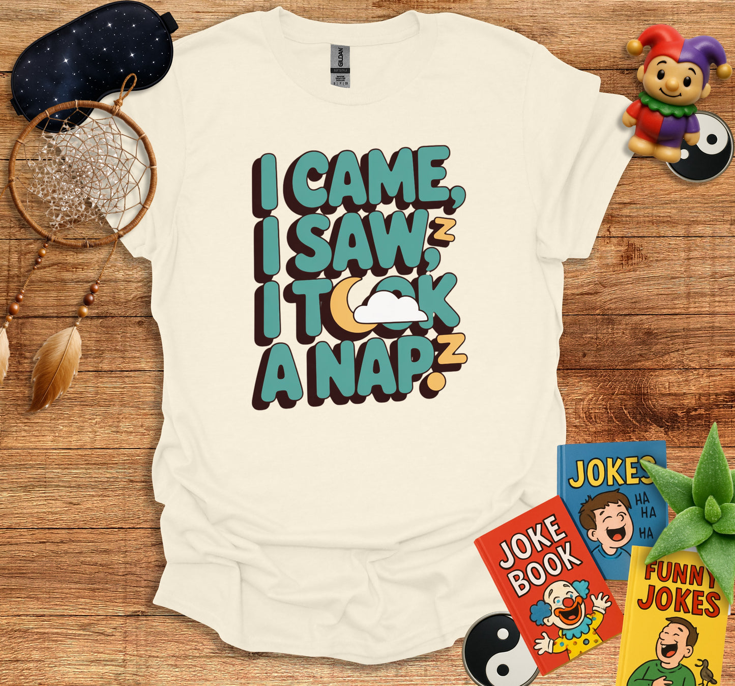 I Came I Saw I Took A Nap T-Shirt product