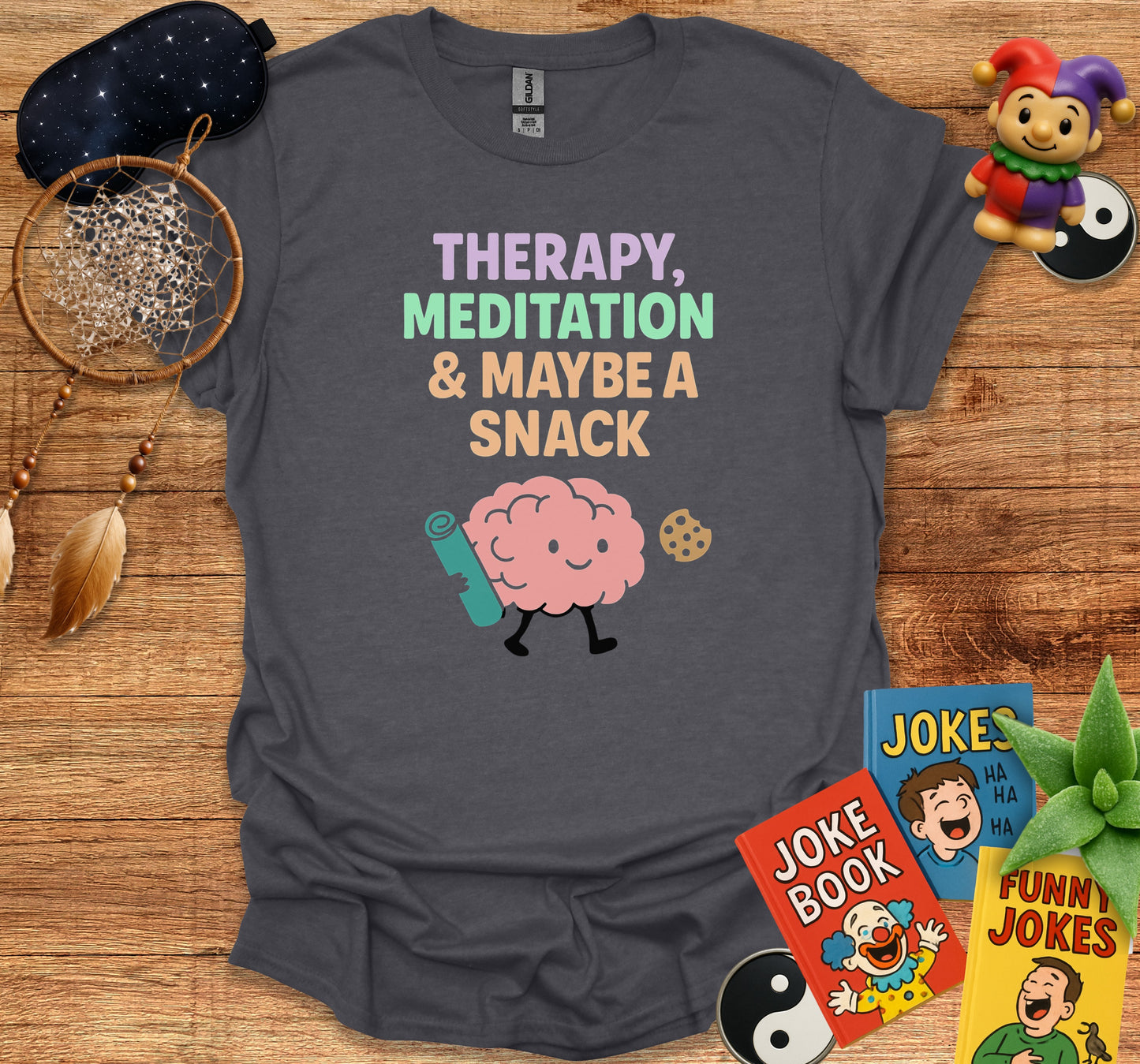 Therapy Meditation and Maybe a Snack Product Type
