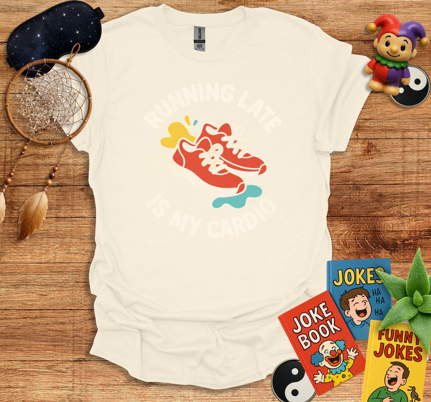 Running Late Is My Cardio Graphic Shirt product type