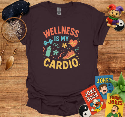 Wellness Is My Cardio Graphic T-shirt product
