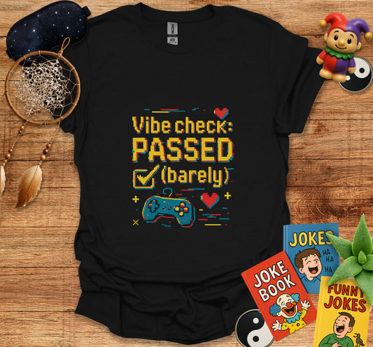 Vibe Check Passed Barely Graphic Tee product