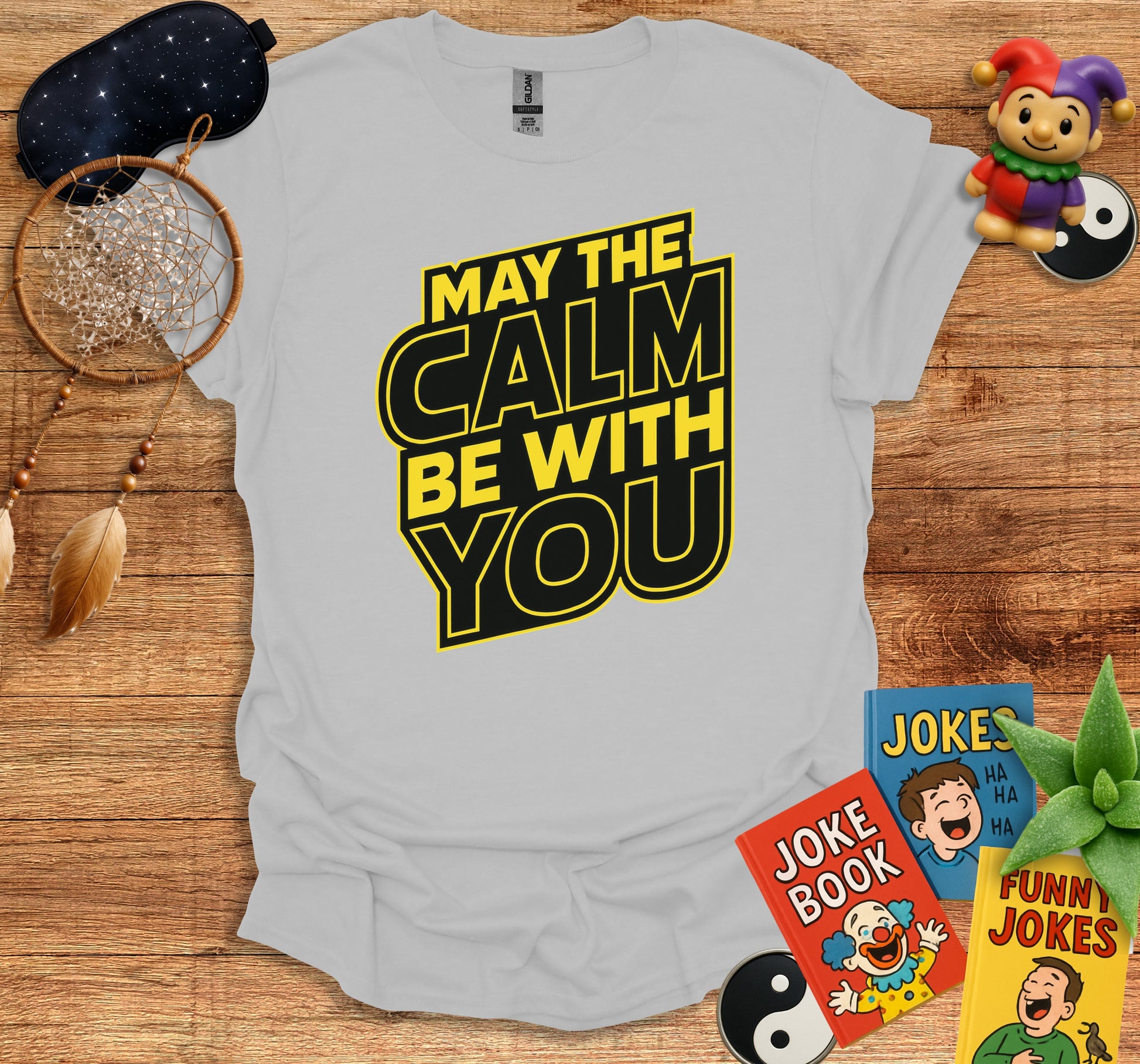 May the Calm Be With You Graphic T-shirt product