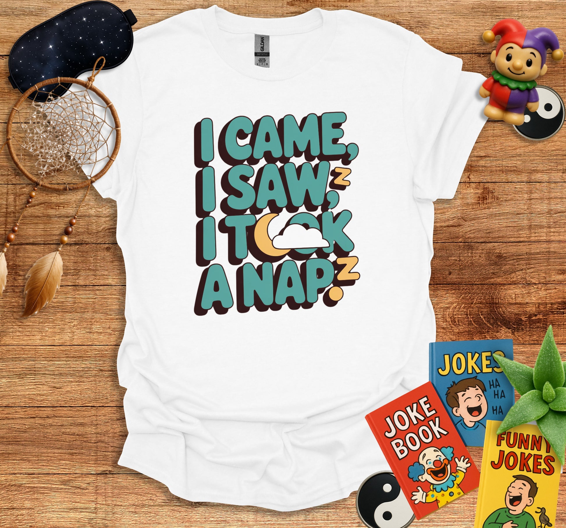 I Came I Saw It Took A Nap Tee product