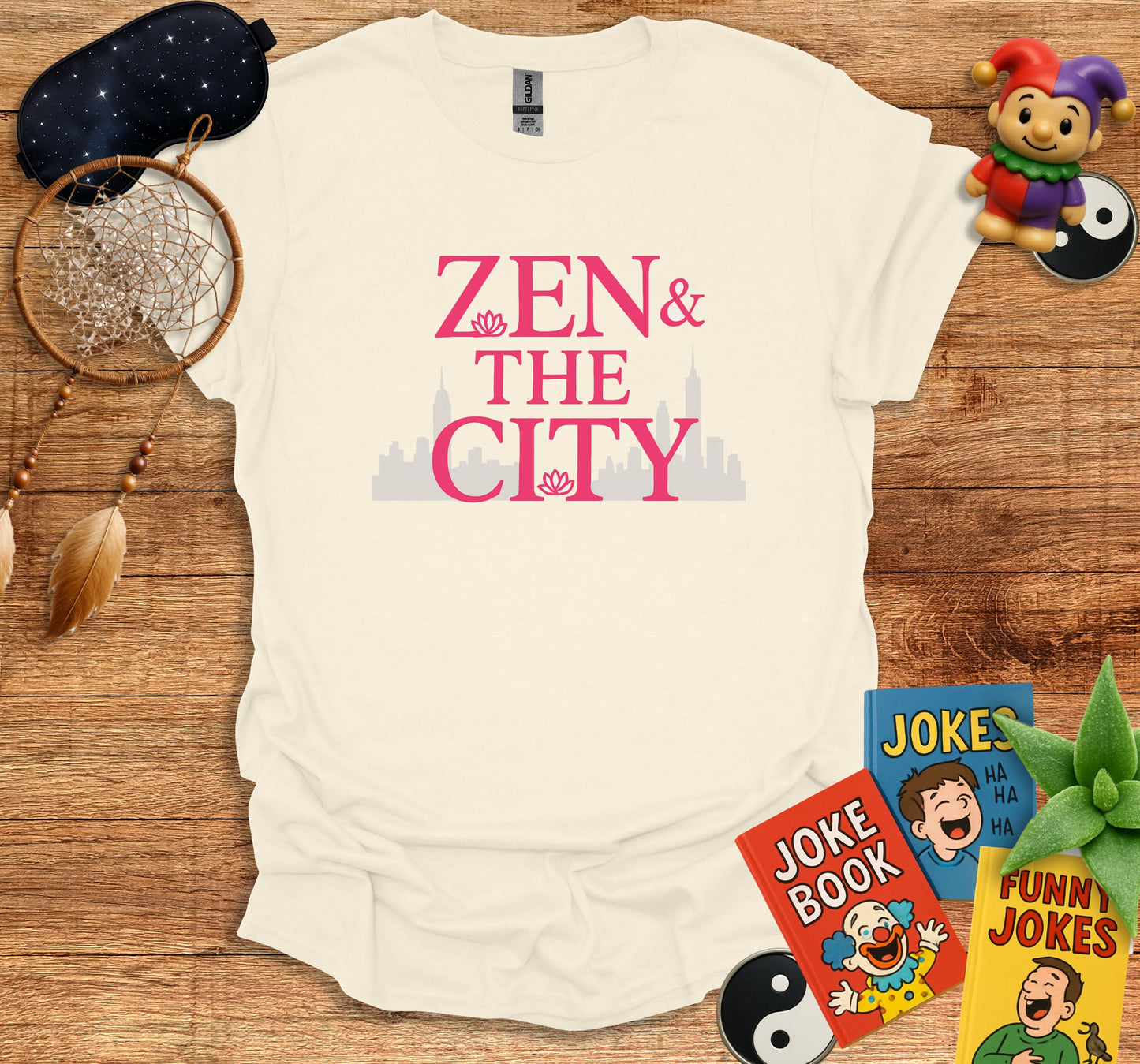 ZEN AND THE CITY Graphic Tee Shirt product type