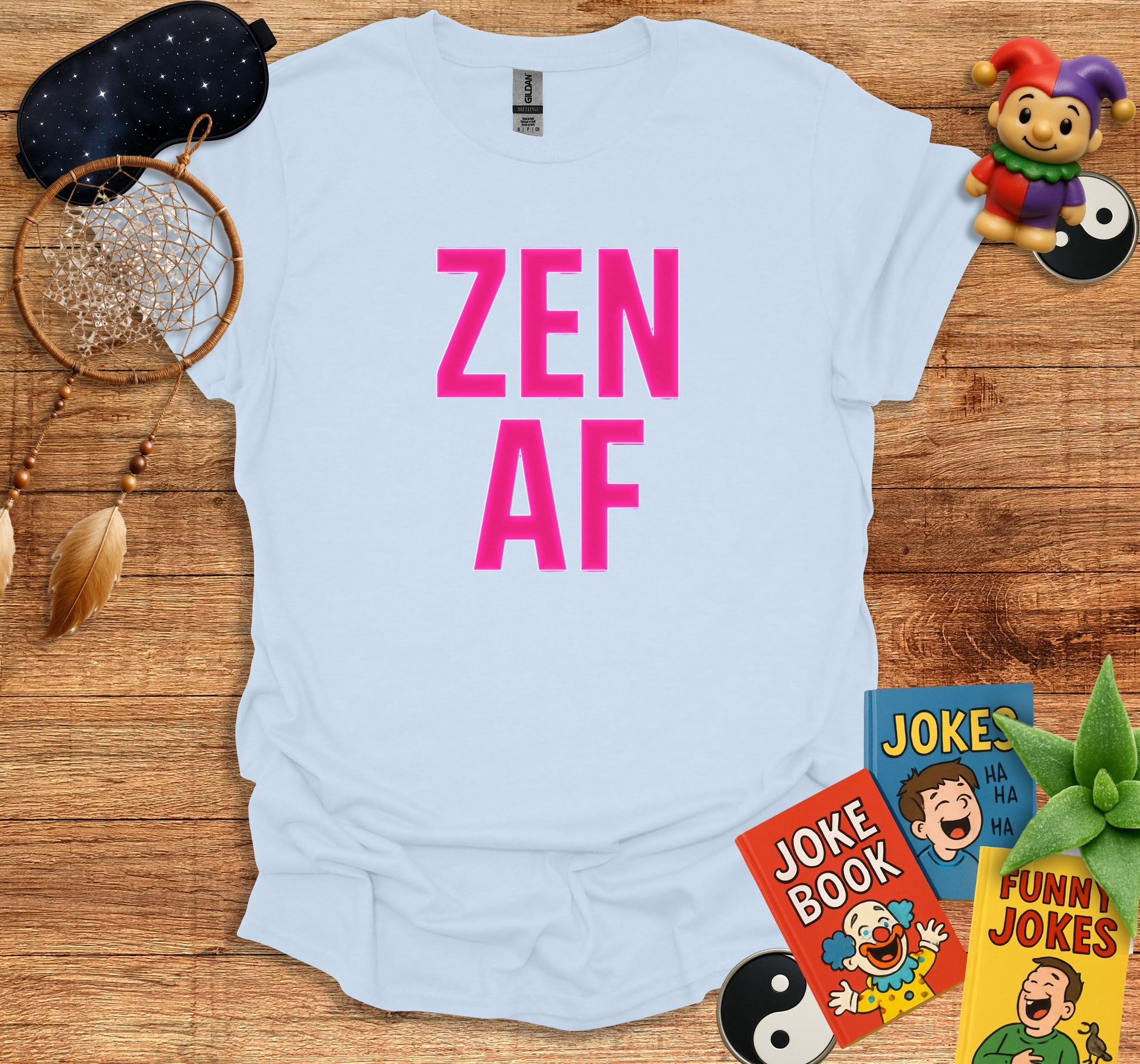 Zen AF Graphic Tee makes a bold statement product type