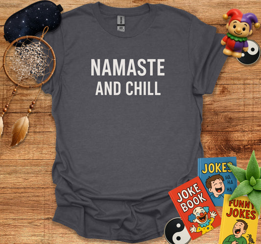 Namaste and Chill Printed Tee versatile product