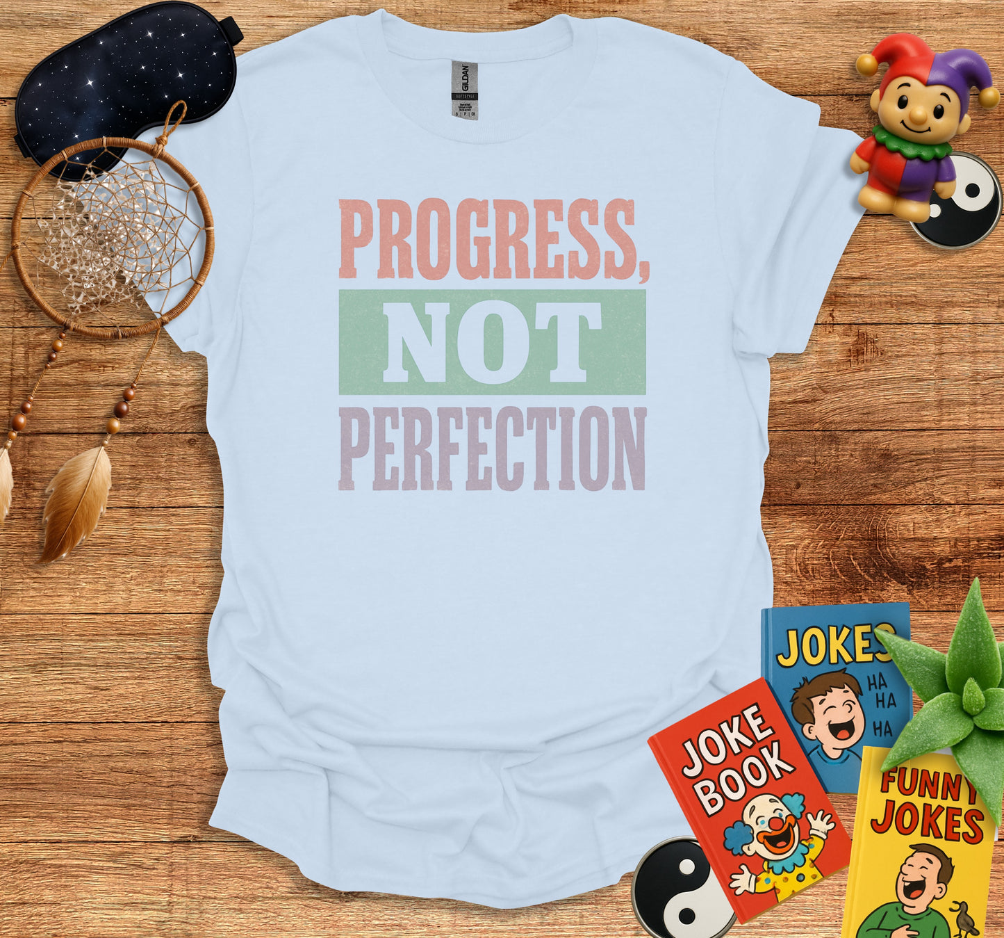Progress Not Perfection Graphic T-shirt product