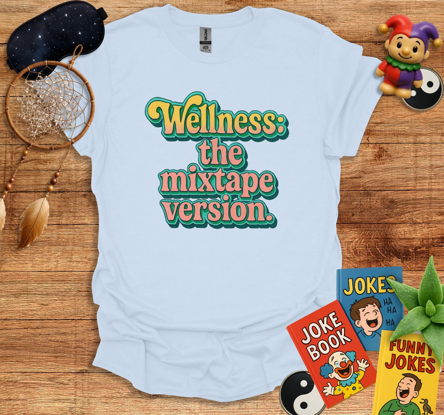 Wellness the mixtape version graphic t-shirt product
