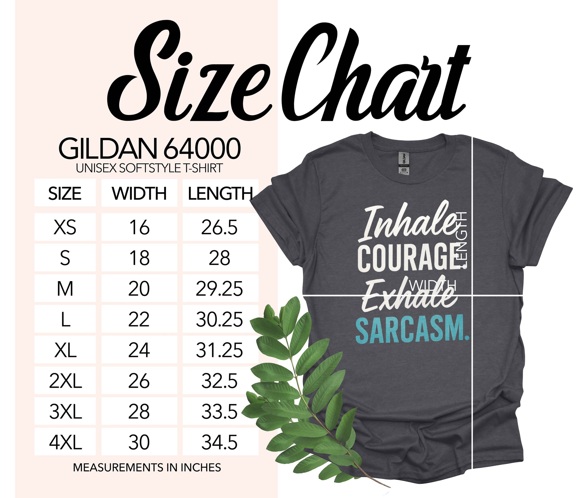 Inhale Courage Exhale Sarcasm Unisex T-shirt product