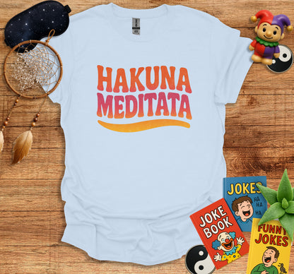 Hakuna Meditata Casual Graphic Tee Shirt product type
