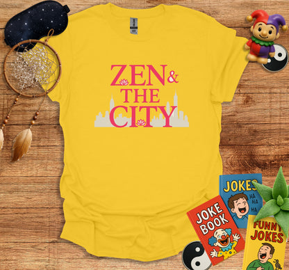 Zen and The City Yellow Graphic Tee product