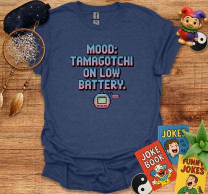 Mood Tamagotchi On Low Battery Graphic Shirt product type