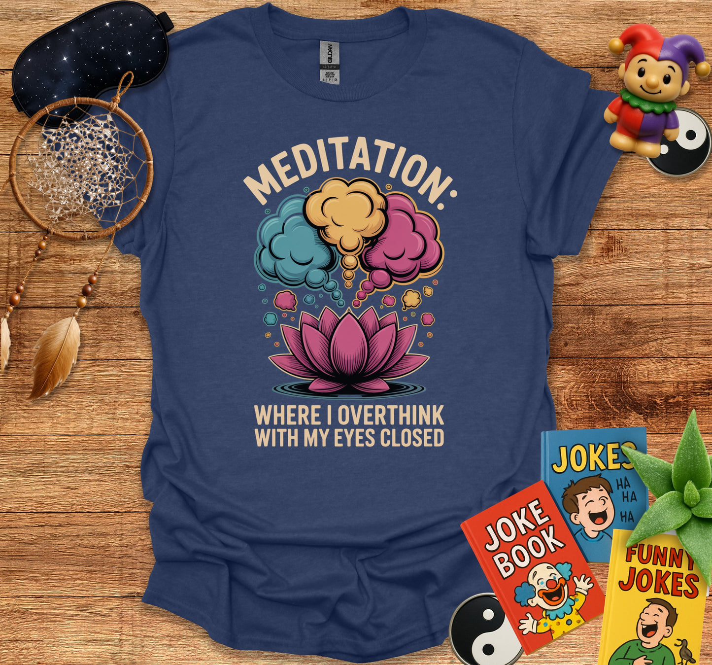 Meditation Where I Overthink With My Eyes Closed product type