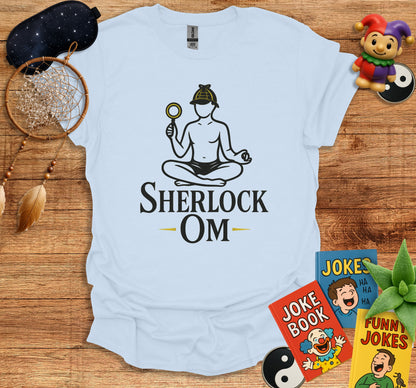 Sherlock Om Funny Mindfulness Graphic T-Shirt product