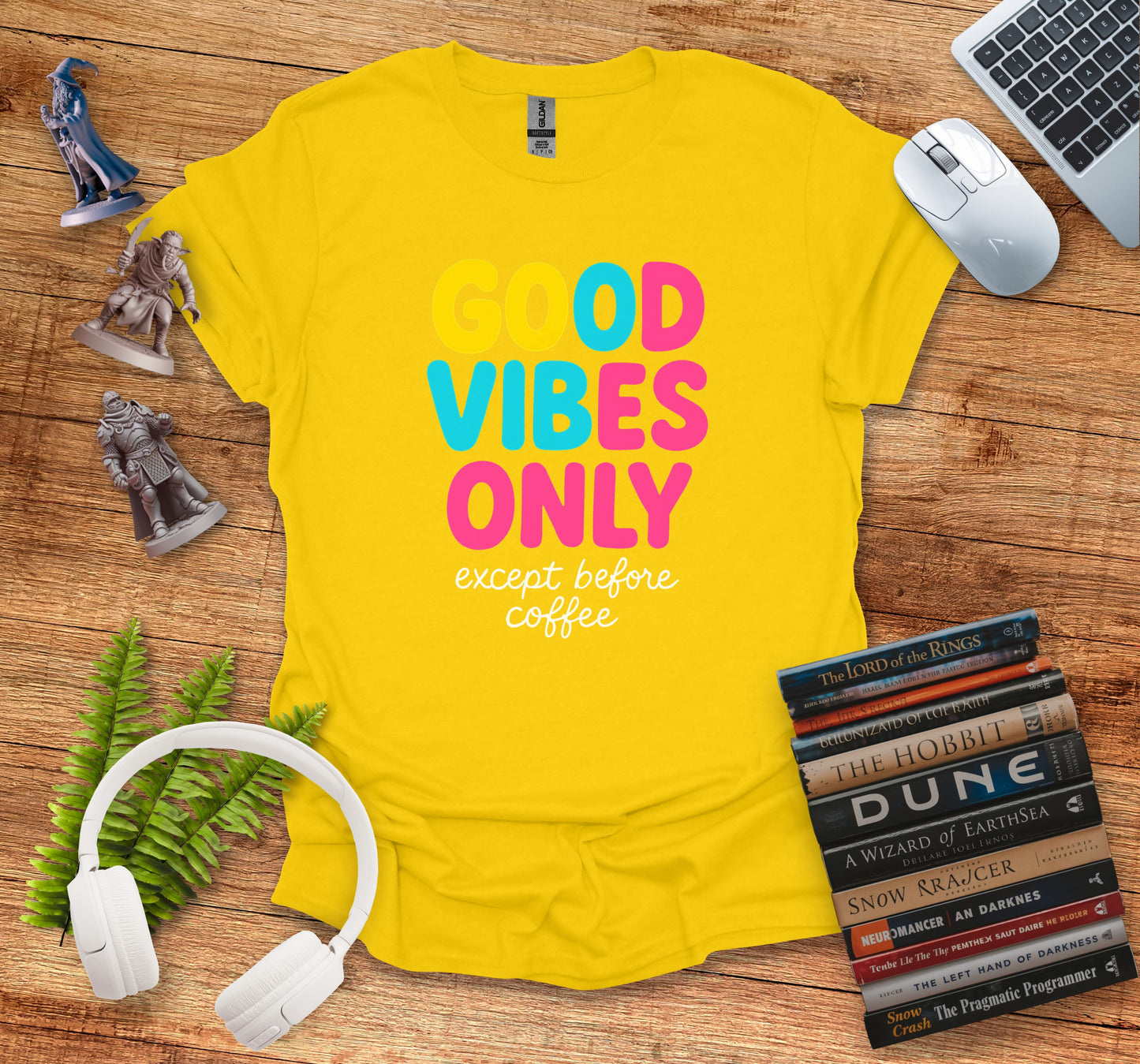 Good Vibes Only Except Before Coffee T-shirt product