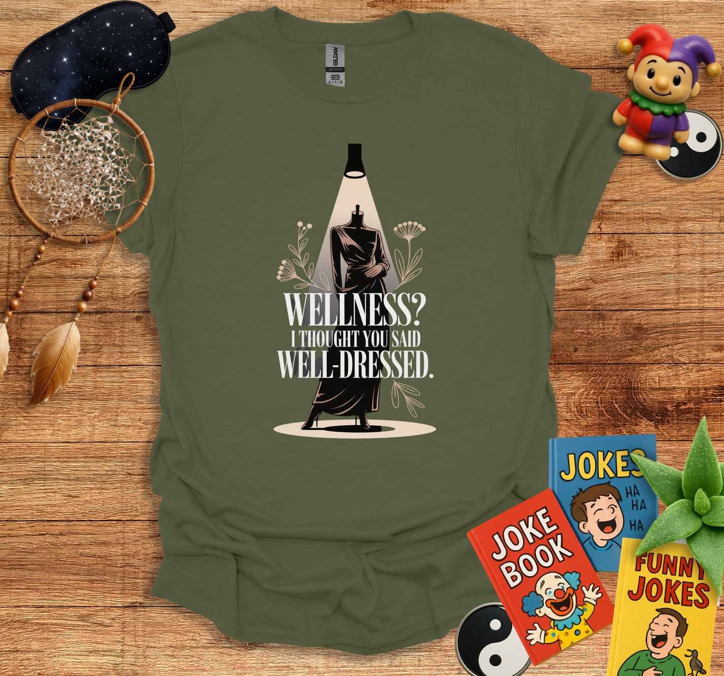 Wellness Well Dressed Graphic Tee Apparel product type