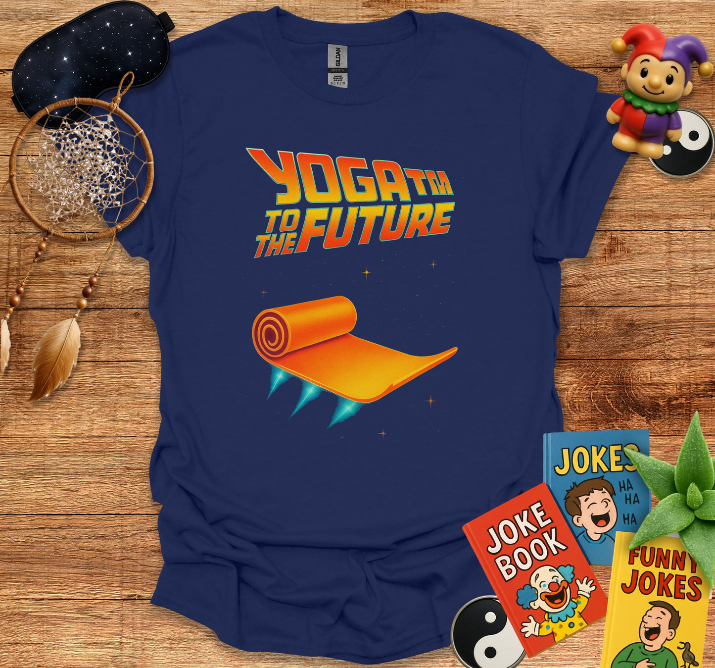 Yoga Th to The Future Graphic T-Shirt product type