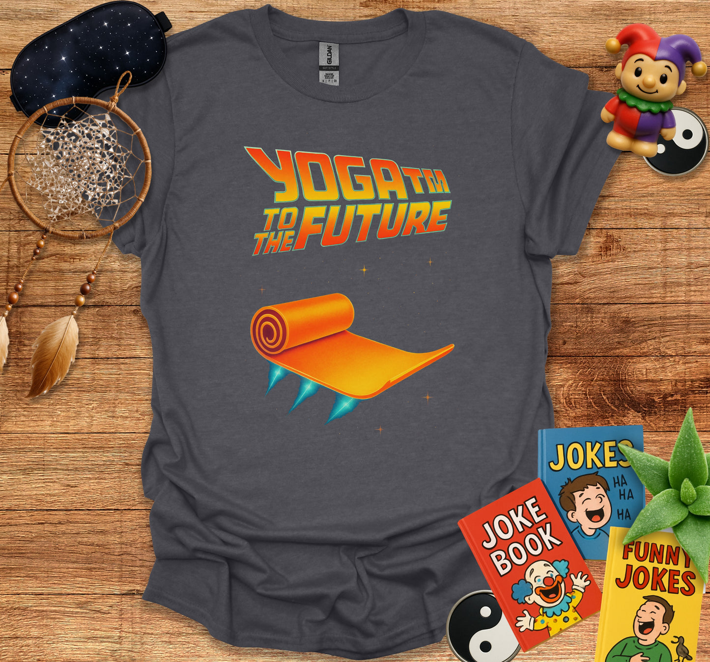 Yoga to the Future Graphic T-Shirt product