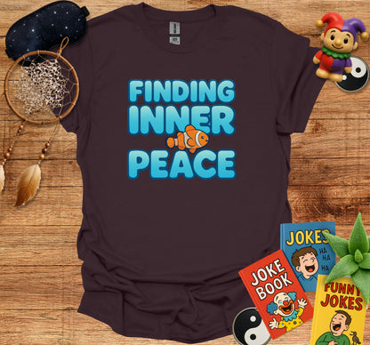 Finding Inner Peace Joke Book T-shirt product