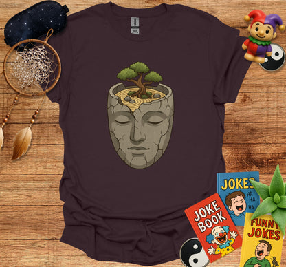 Meditative Face with Tree and Water Artwork T-shirt product