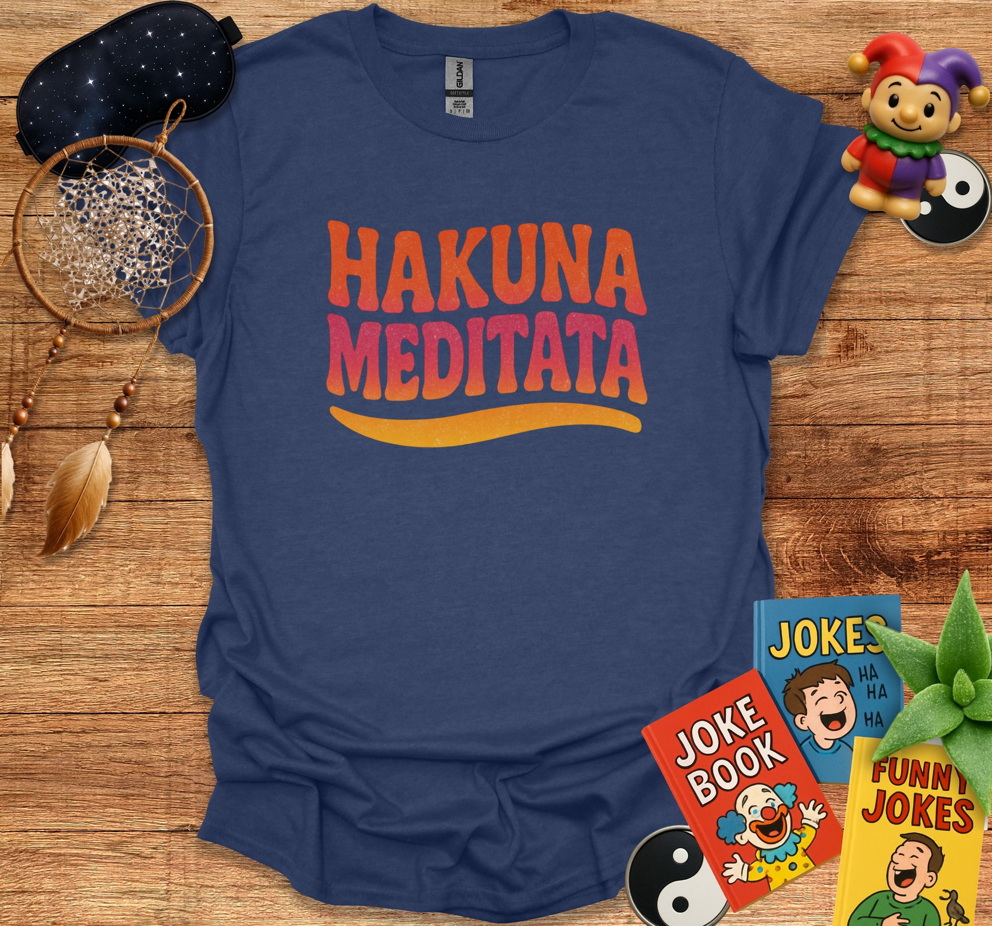 Hakuna Meditata Funny Statement Tee Shirt product