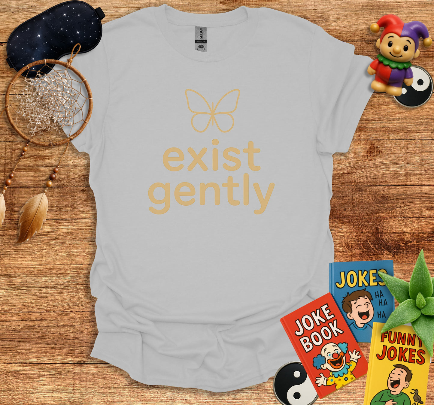 Exist Gently Butterfly Graphic T-shirt product type