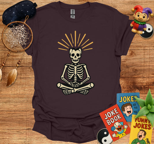 Radiant Skeleton T-Shirt Funny Design Clothing product type
