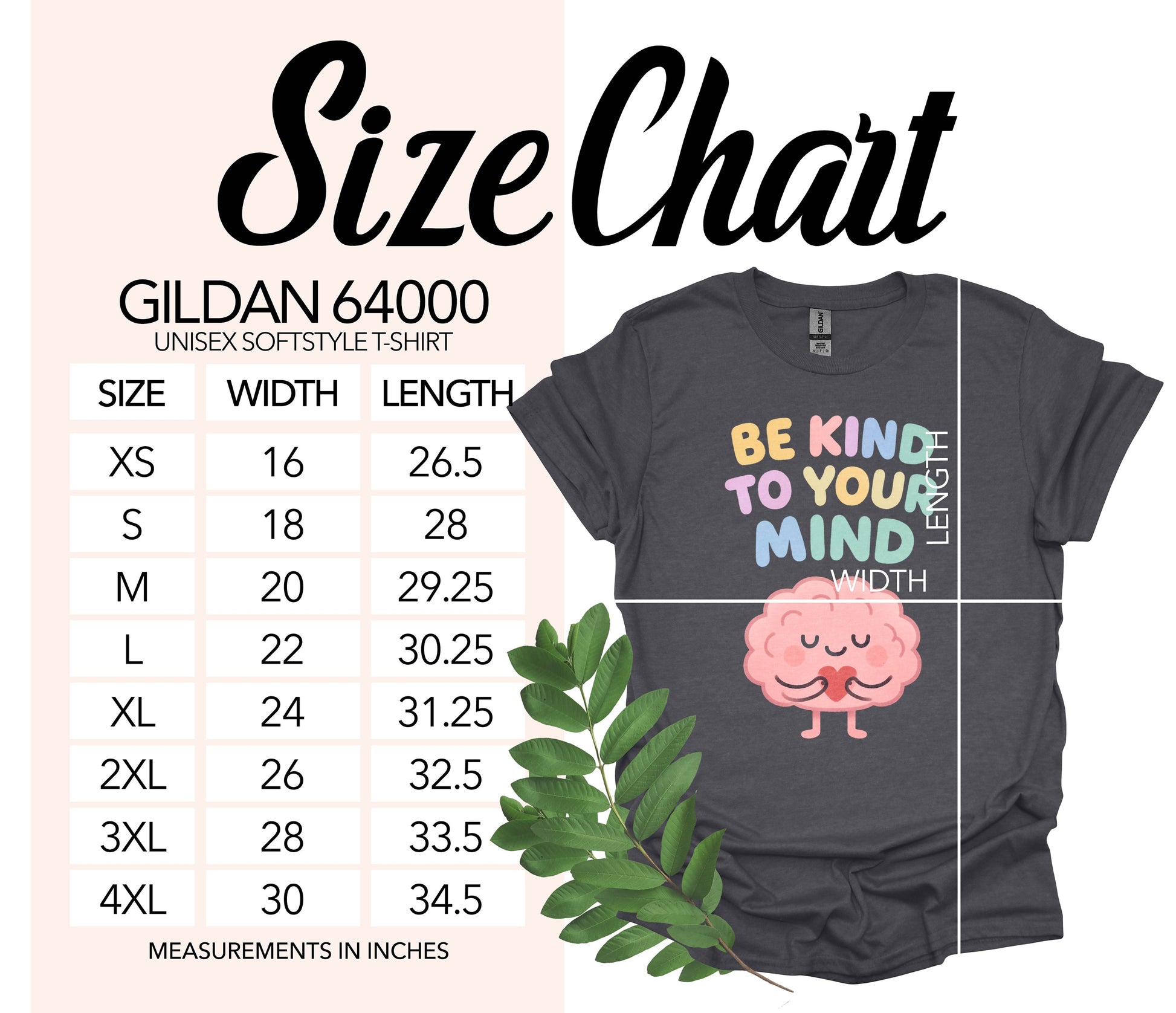 Be Kind to Your Mind Unisex Softstyle T-Shirt product type
