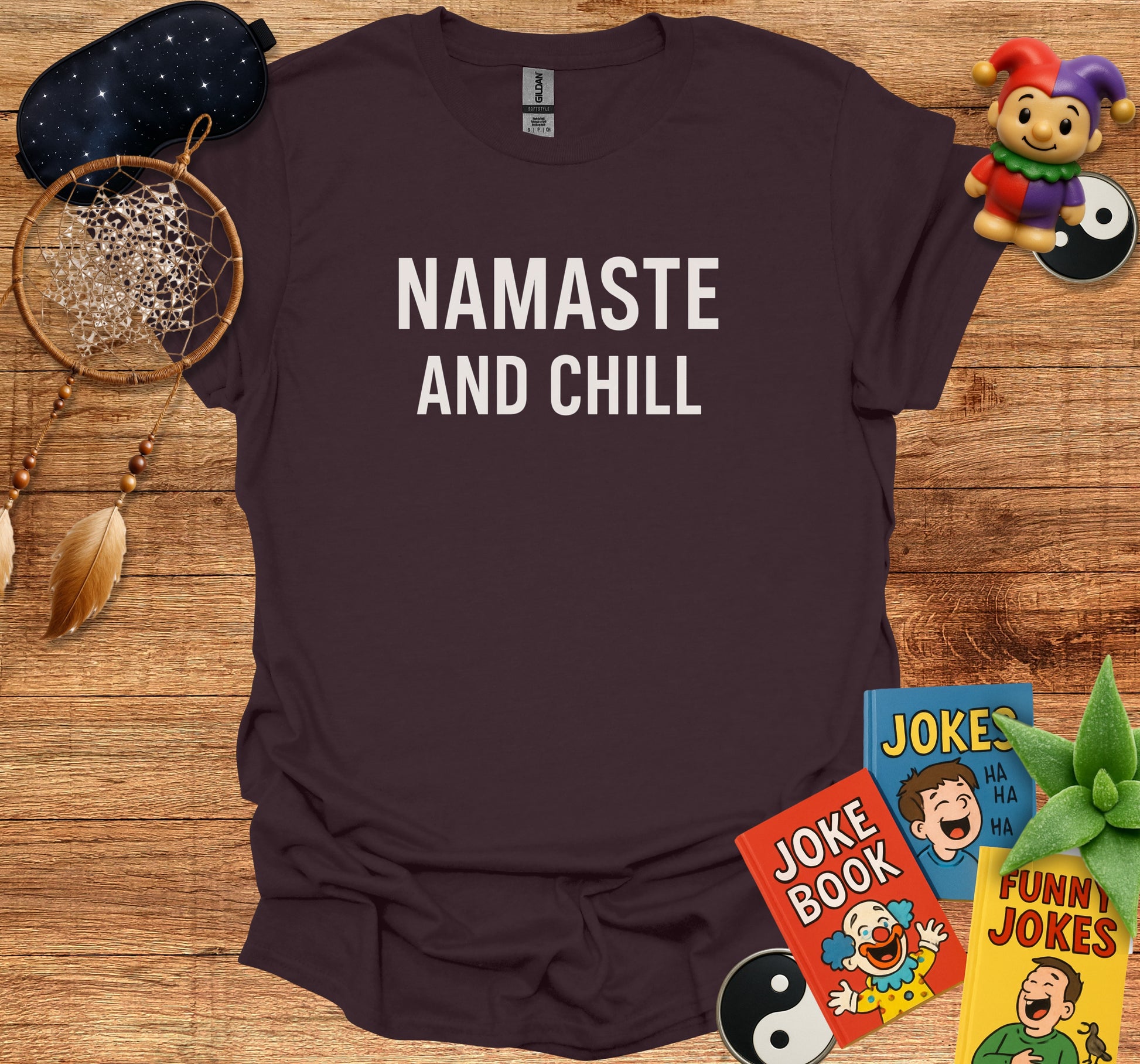 Namaste and Chill Statement Shirt product