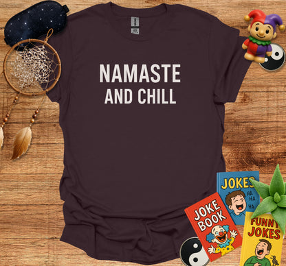 Namaste and Chill Statement Shirt product
