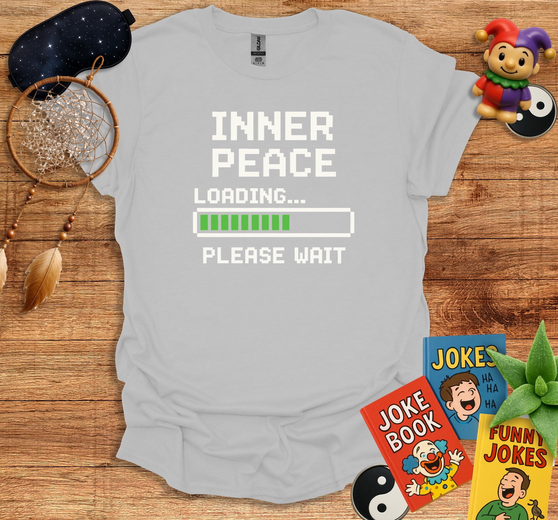 Inner Peace Loading Please Wait T-shirt product