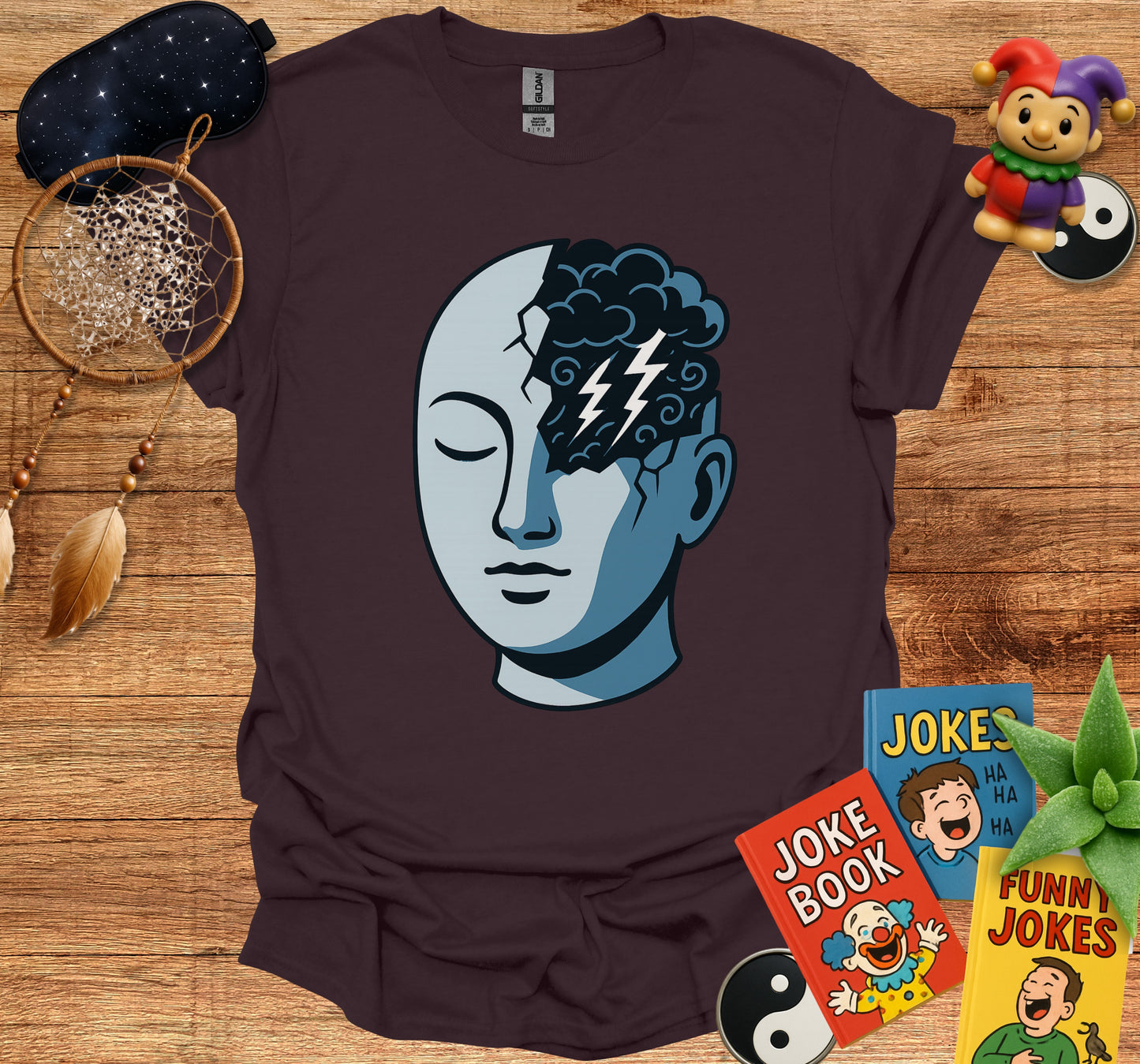 Creative Graphic Printed T Shirt with Unique Design product