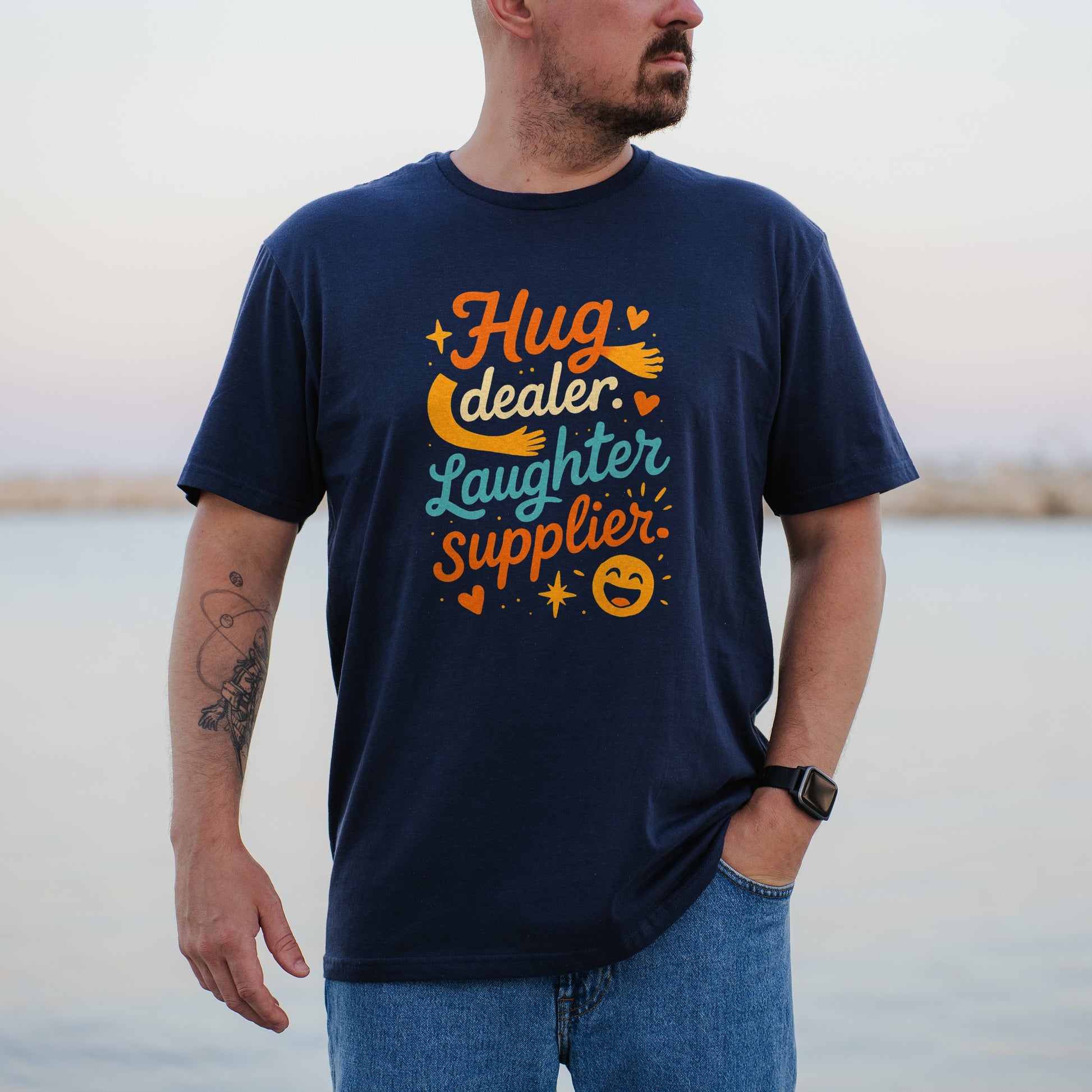 Hug Dealer Laughter Supplier Graphic T-shirt product