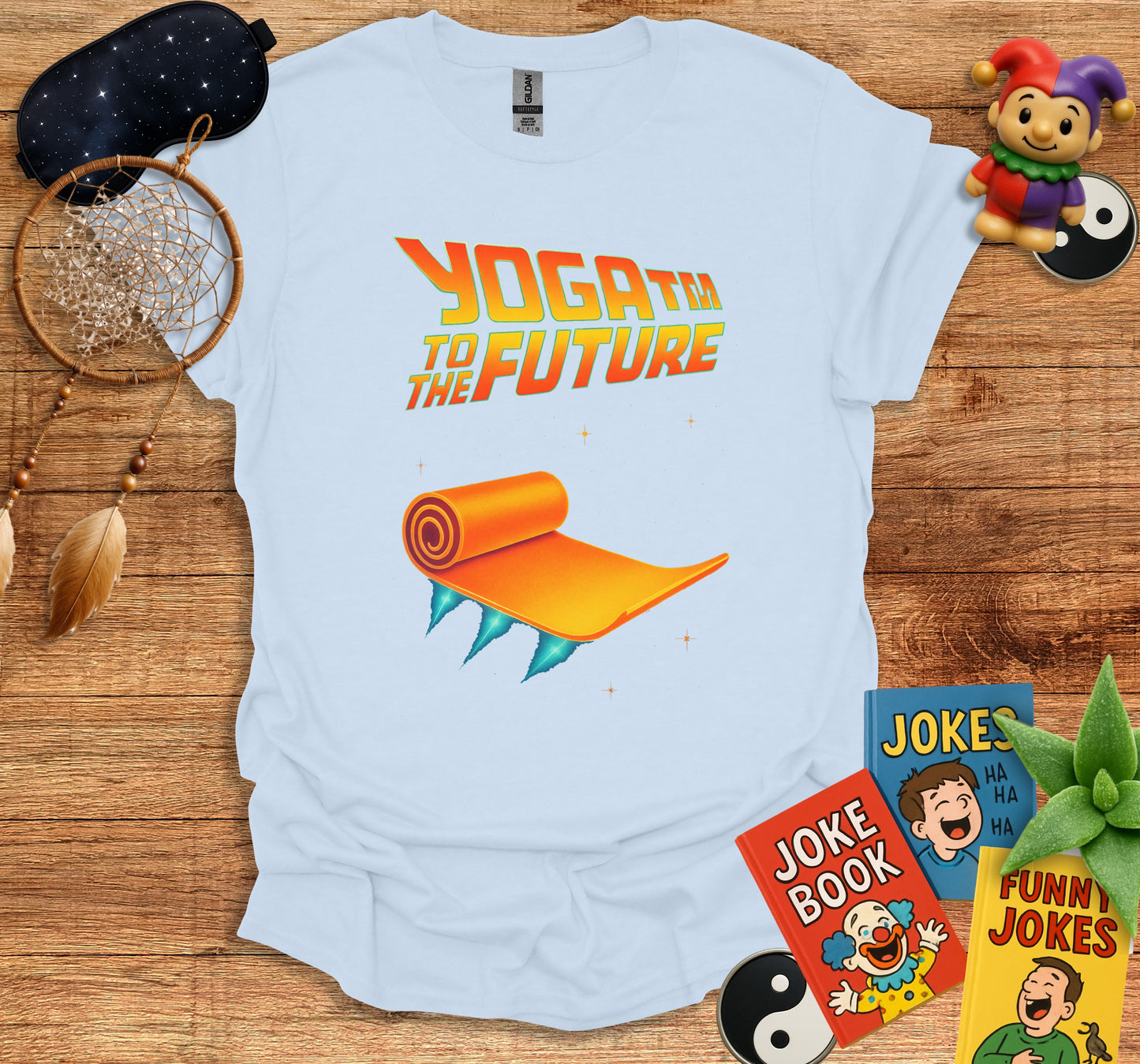 Yogath to the Future Graphic T-Shirt product type