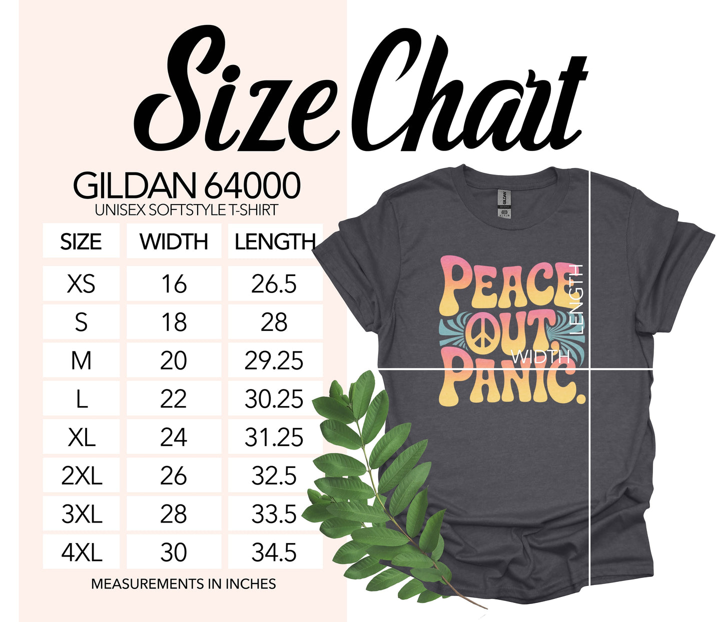 Peace Out with Panic Graphic Unisex T-Shirt product type