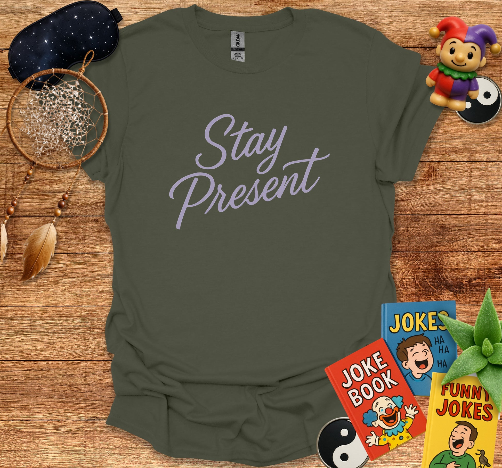 Stay Present Graphic T-Shirt product type