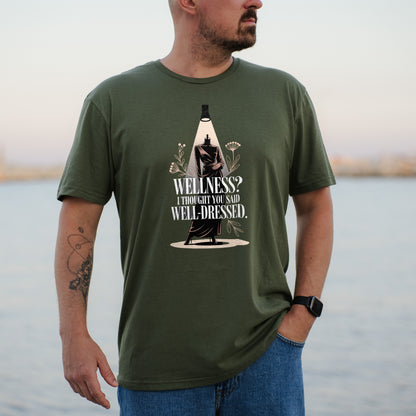 Wellness Well Dressed Print Design T-Shirt product type